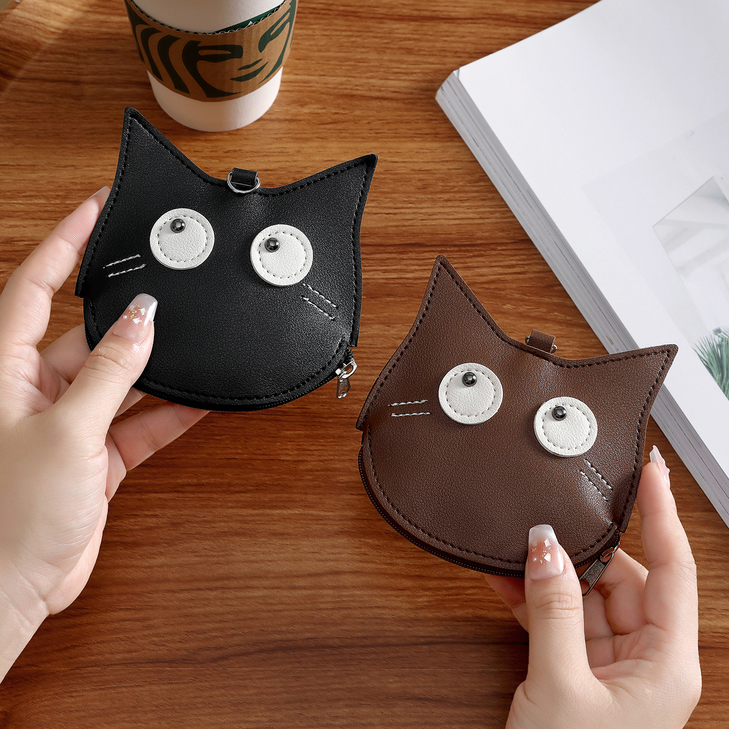 2026 New Style Simple and Cute Women's Neckband Coin Purse, High-End Mini Card Holder, Cute Storage Bag Wholesale