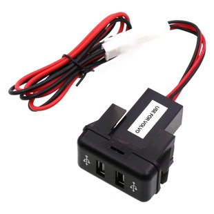 Dual USB charger for VOLVO truck original installation VOLVO Truck 24V car charger