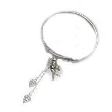 ins土酷潮流闺蜜情侣流苏爱心丘比特手镯冷淡风五角星独角兽手链