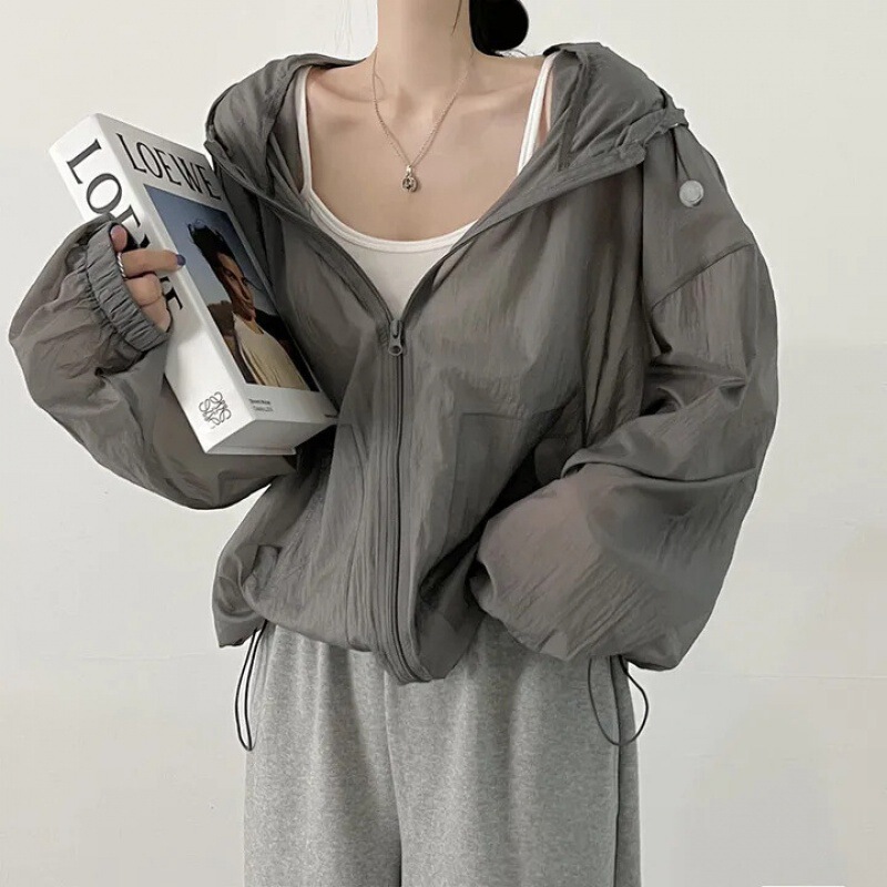 Factory wholesale foreign trade sunscreen clothing women's summer spring breathable coat UV protection outdoor fishing sunscreen clothing Korean version