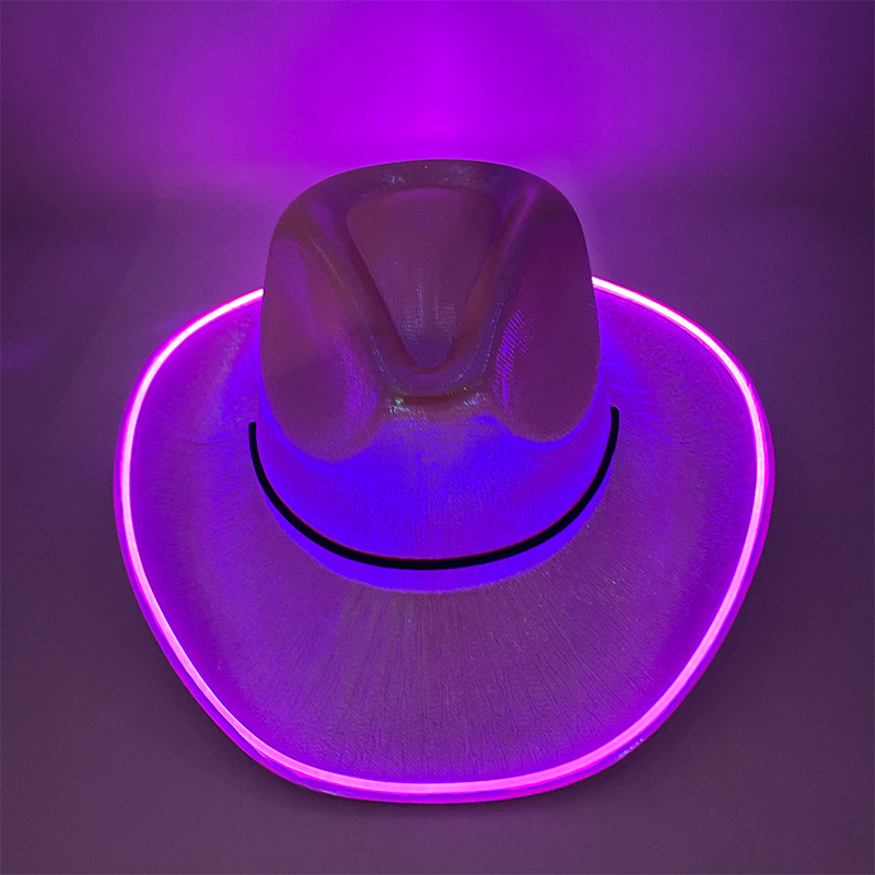 Gorra de béisbol LED para correr de noche protección solar estilo unisex gorra brillante para fiestas bares y baile callejero