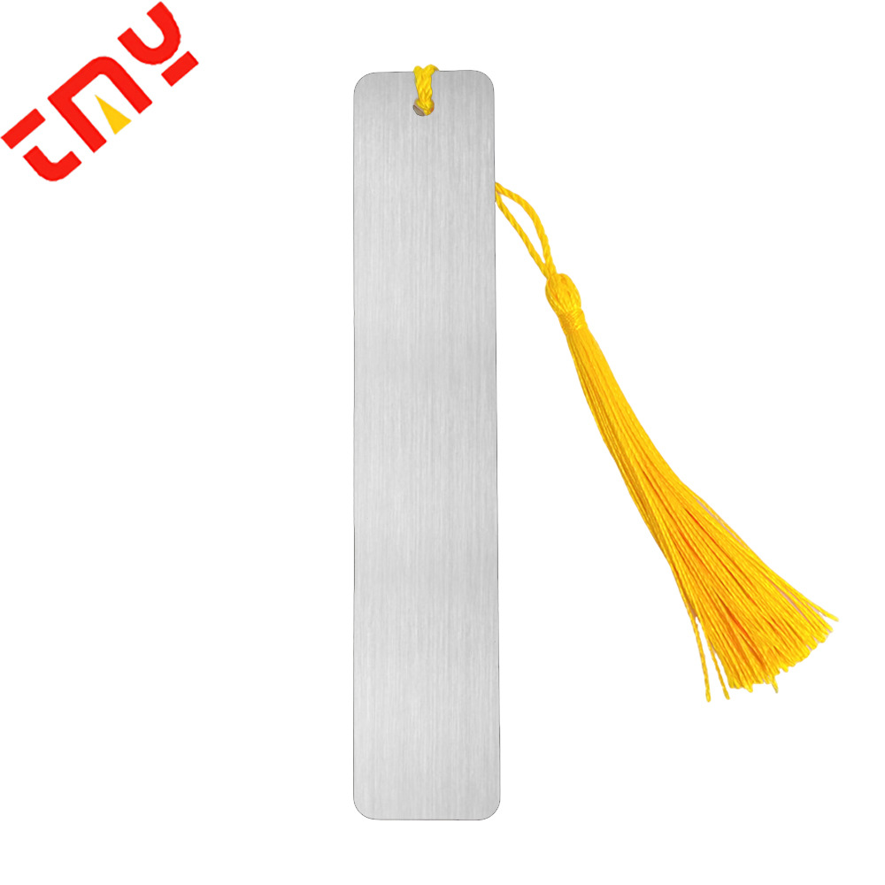 Закладка из матового серебра из нержавеющей стали