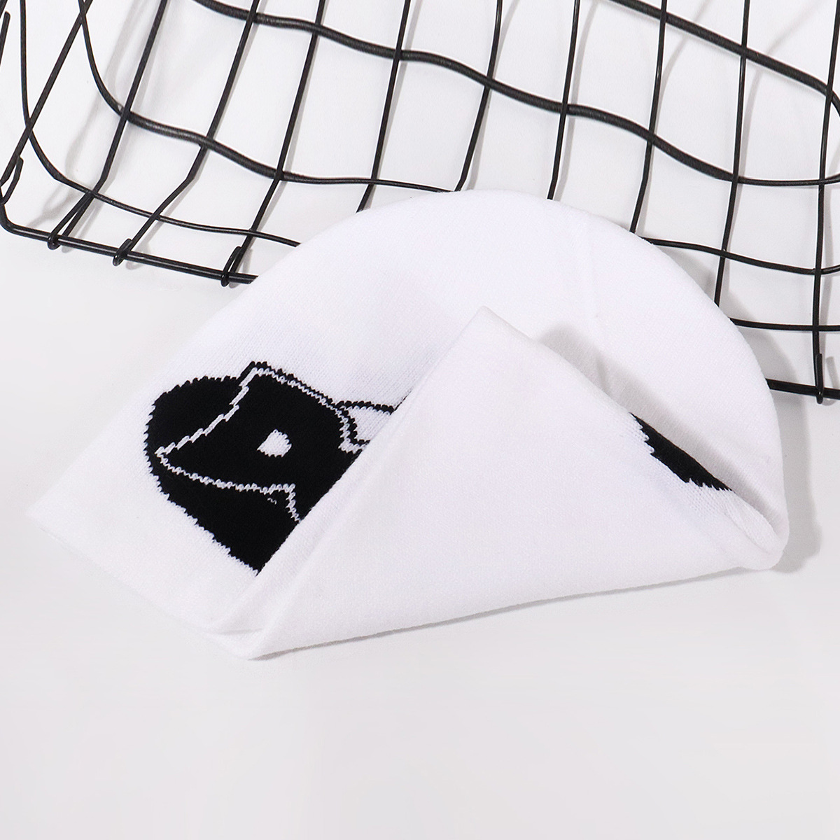 Unisex Jacquard Autumn And Winter Hat Desire Letter Knit Hat Warm Europe And The United States Men And Women The Same_voghion.com