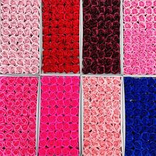 三层香皂花花头花加厚花瓣厂家直销肥皂花带底座玫瑰手工diy包邮