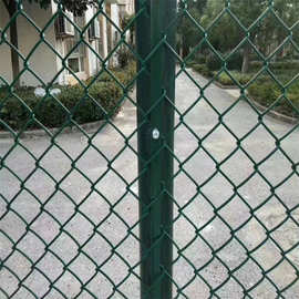 蓝球场护栏网 插接式球场围栏 体育场围网 体育设施围栏网