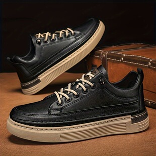 TEMU����}�¿���l Men's Canvas Shoes �\�Ӱ�Ь�๦�����e����