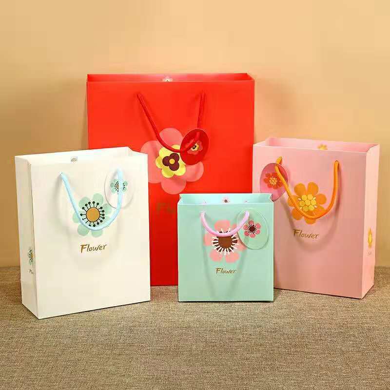 Cake gift doggy bag reticule size style Multipurpose currency White card Knife and fork