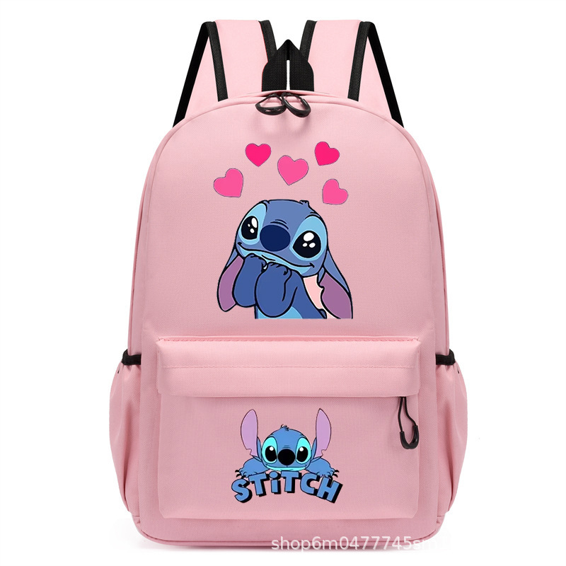 AliExpress Hot Sale Star Baby Cartoon Kindergarten Mochila rosa para niños y niñas Mochila para niños