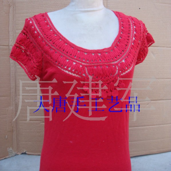 供应手工盘带绣胸花服装配饰