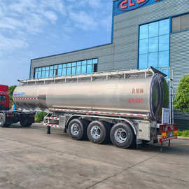 厂家供应铝合金食用油运输半挂车 食用油运输车价格 图片 厂家