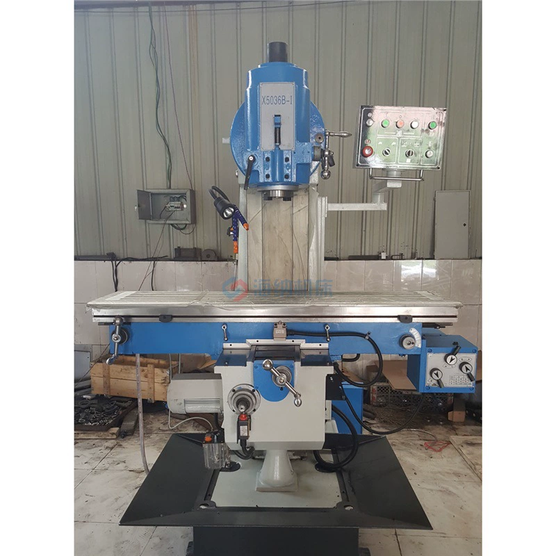 Вертикально-фрезерный станок X5036, вертикально-фрезерный станок X5036 с регулируемым столом, большой ход, широкий диапазон обработки