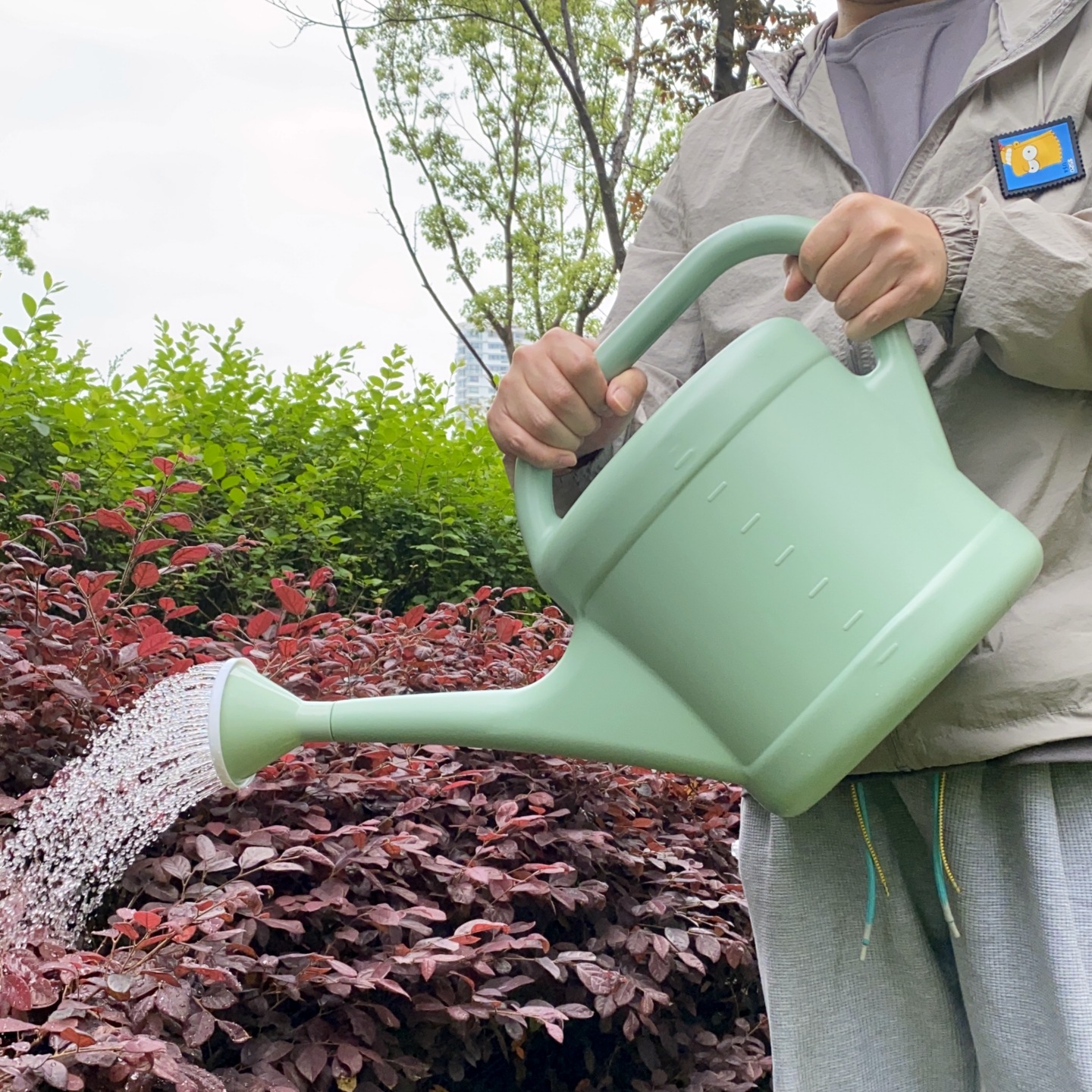 3-10 Liter Watering Can for Home Use, Long Spout, Large Capacity, Suitable for Gardening, Watering Vegetables, and Caring for Flowers