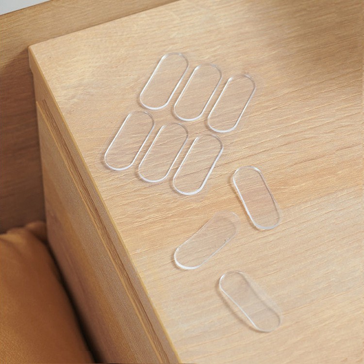 Invisible matte transparent silicone ears stickers