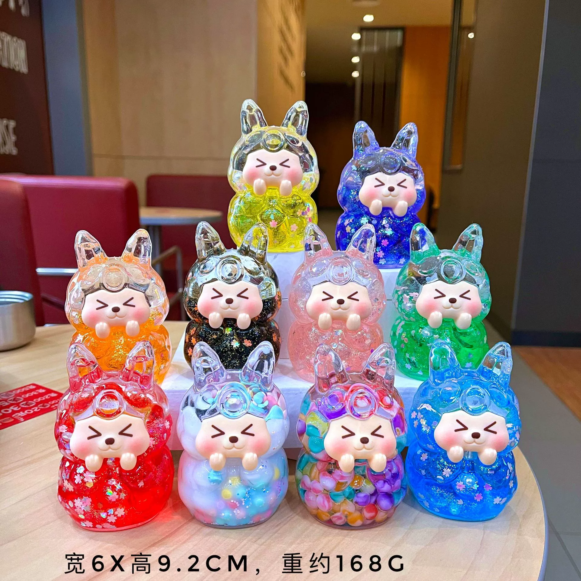 Новый Douyin Koi kiki милая KK молочный боб быстротек бутылка с масляной припасной промышленности для diy ювелирных изделий крупные настольные украшения
