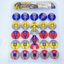 儿童玩具变形机器人指尖陀螺解压玩具创意旋转挂板小玩具解压批发