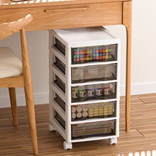 抽屉式收纳柜办公桌面收纳盒桌下文件置物架文具用品储物箱子批发