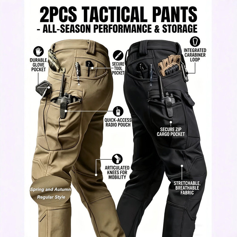 Popular foreign trade American-style outdoor hiking and mountaineering workwear casual pants for men, tactical paratrooper assault long pants in stock Popular foreign trade American-style outdoor hiking and mountaineering workwear casual pants for men, tactical paratrooper assault long pants in stock