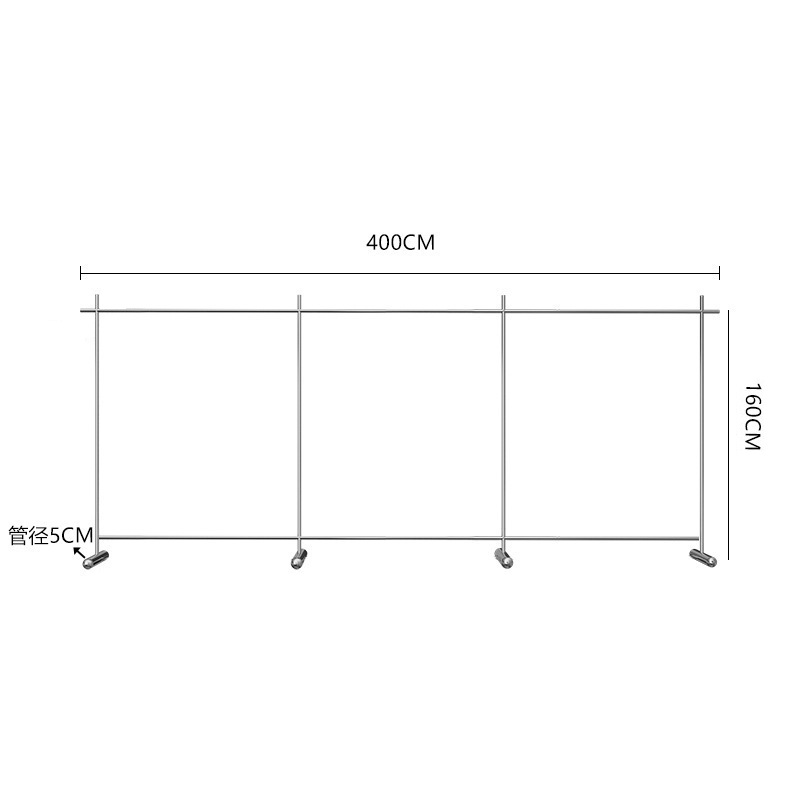 두꺼운 스테인레스 스틸 긴 400*160 높은