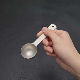 钛净化304不锈钢量勺咖啡量勺20ml量匙烘焙家用厨房调味勺盐勺