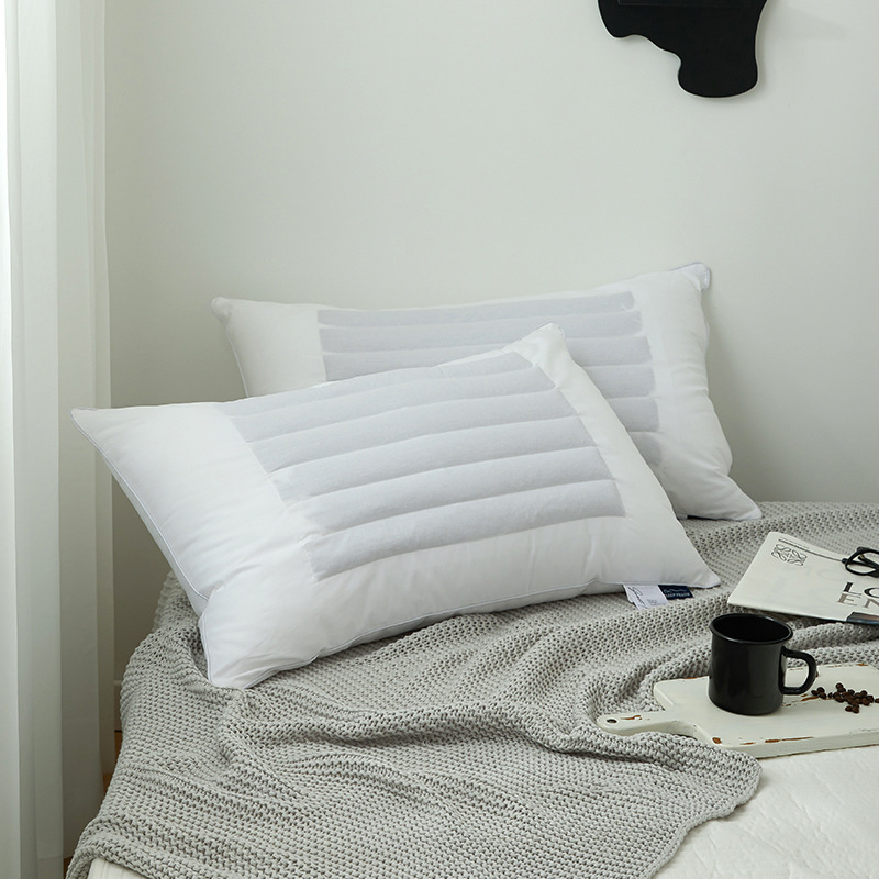 5つ星のホテルの枕の芯のホテルの民宿の柔らかい羽のベルベットの枕の芯の家庭用寮の成人の首の枕