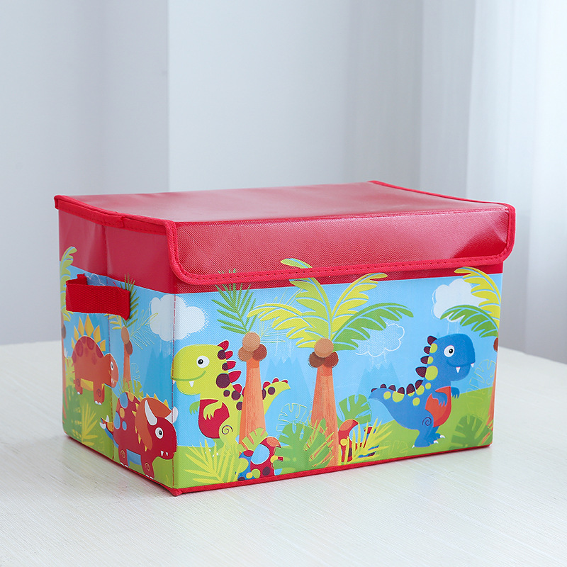 Dormitorio caja de almacenamiento de ropa para niños caja de almacenamiento de dibujos animados plegable caja de almacenamiento de juguetes caja de almacenamiento de ropa para niños artefacto