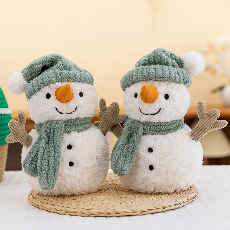 Plush doll, toy, hat, scarf, pillow