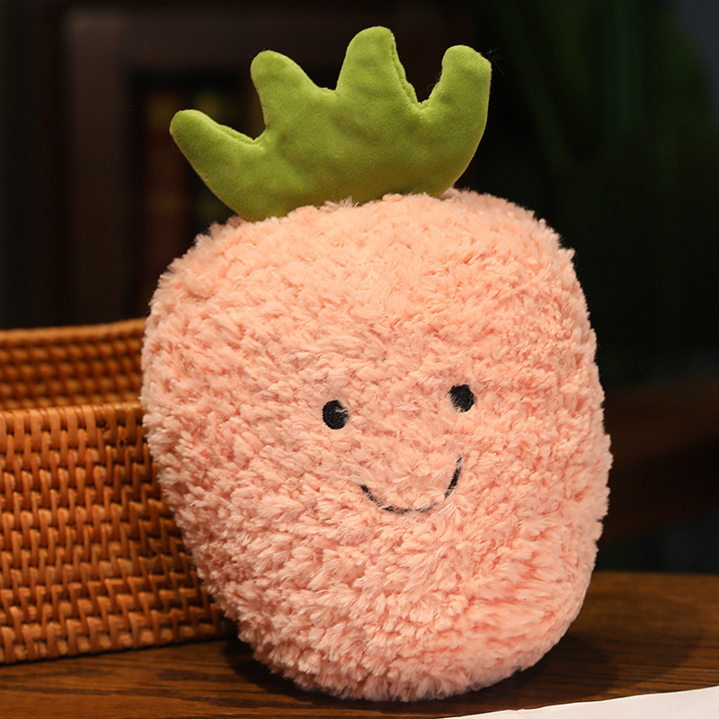 Muñecas de ocho pulgadas de simulación de muñecas de verduras muñecas de peluche muñecas de frutas pequeñas muñecas de boda arrojar regalos muñecas
