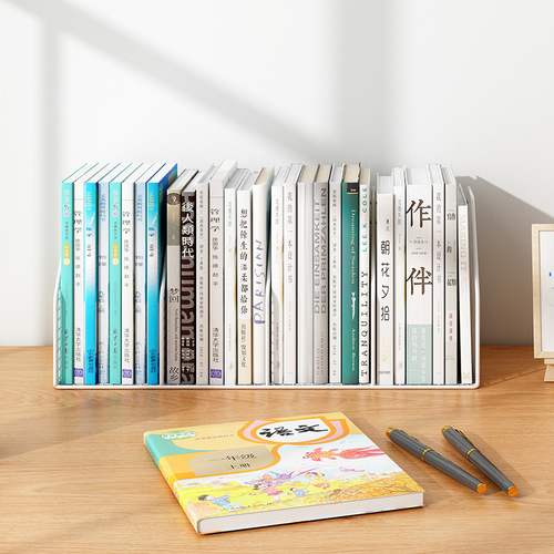 Desktop bookshelf children's picture book classification basket book storage box desk Oxford Tree organization magic display rack