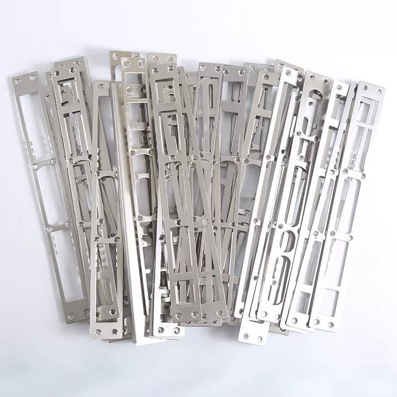 Направляющая пластина корпуса замка Overlord Противоугонная дверь наклонная пластина с пряжкой на язычке Складная Стопорная пластина из нержавеющей стали боковая пластина с пряжкой аксессуары для замка