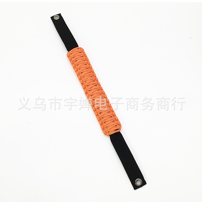 Suitable for Bronco Handle Ford Lima 2021 Braided Paracord Armrest Wrangler Modified Roof Handle