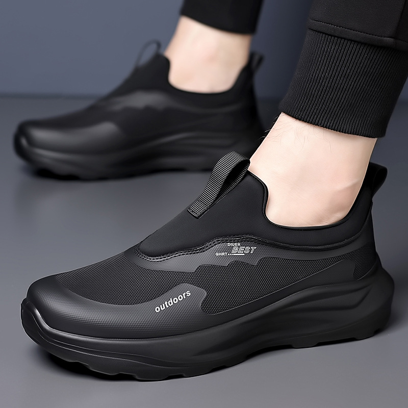 Men's Shoes 2026 Spring and Summer New Style Slip-On Fashion Casual Shoes Men's Outdoor Soft-Soled Trendy Running Sneakers