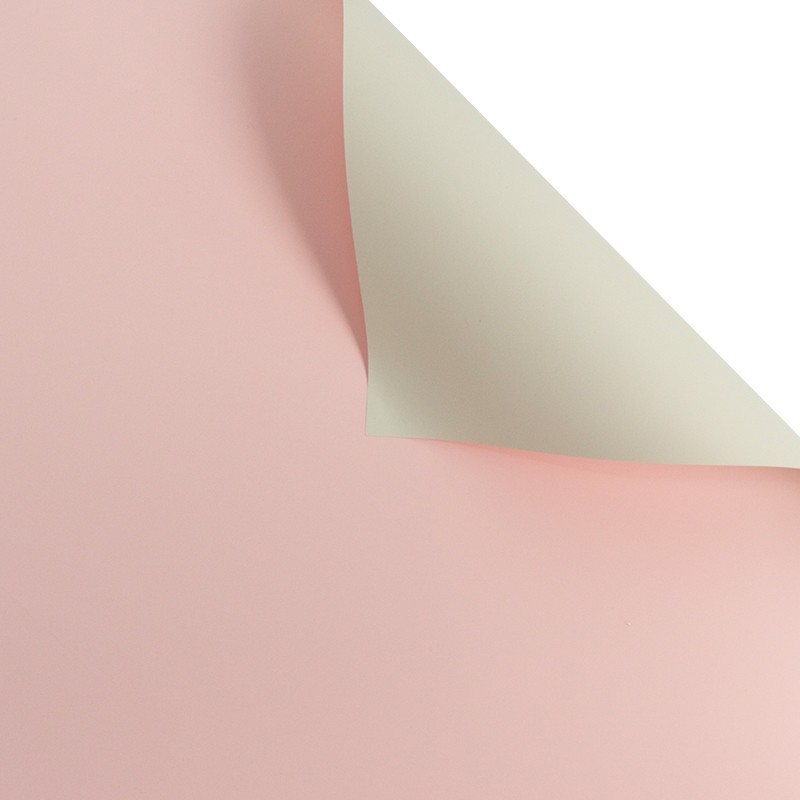 Papel de regalo de flores descuento al por mayor doble color papel Ouya papel flor papel rosa ramo coreano material de papel impermeable