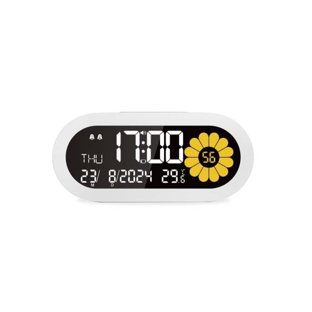 新型万年暦電子時計花びらカウントダウンマネージャ電子目覚まし時計学生専用カレンダー温度誘導|undefined