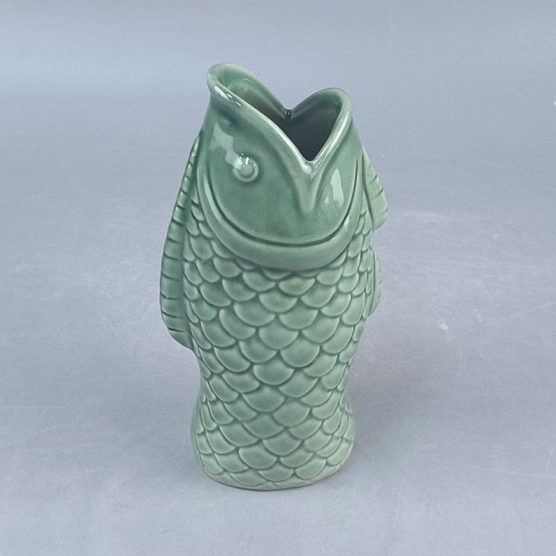 Esqueleto pirata del Caribe Tikki sirena taza de cóctel hawaiana taza de cerámica de temperatura media taza de tótem taza de bar