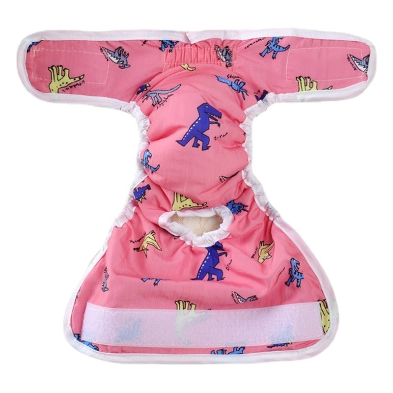 2021 nueva ropa para mascotas pantalones fisiológicos impresos pañales para perros masculinos y femeninos pañales para perros pañales sanitarios para perros pantalones de seguridad menstrual