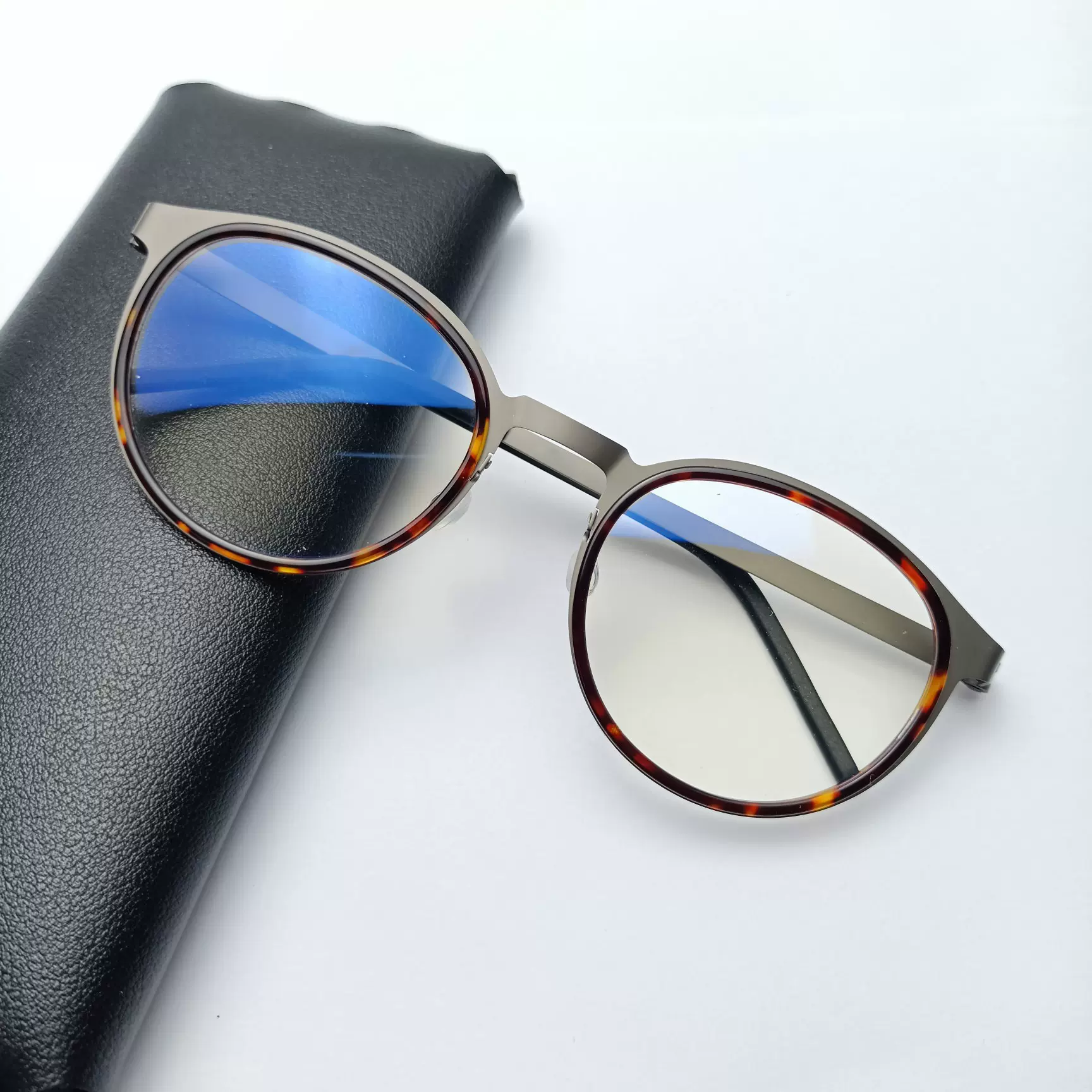 新款同款9767眼镜椭圆架眼镜框近视眼镜男全框商务眼镜架丹阳批发