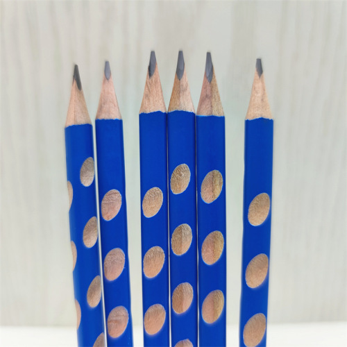 Small tree seedling HB writing posture correction grip for kindergarteners and primary school students triangular rod 2B exam marking hole pencil