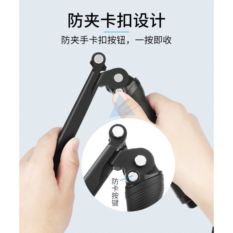 hero11 / 10 / 9 / 8 / 7 / 6 / 5 Mountain Dog 3way triple plegable selfie stick handle oner tripod plegable