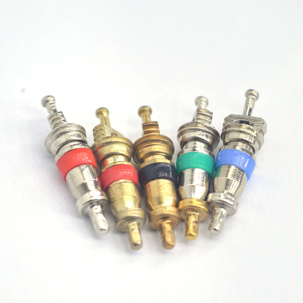 Автомобильная, мотоциклетная, велосипедная шина, американский сердечник клапана, материал из цинкового сплава, красная вакуумная игольчатая пластина для накачки шин