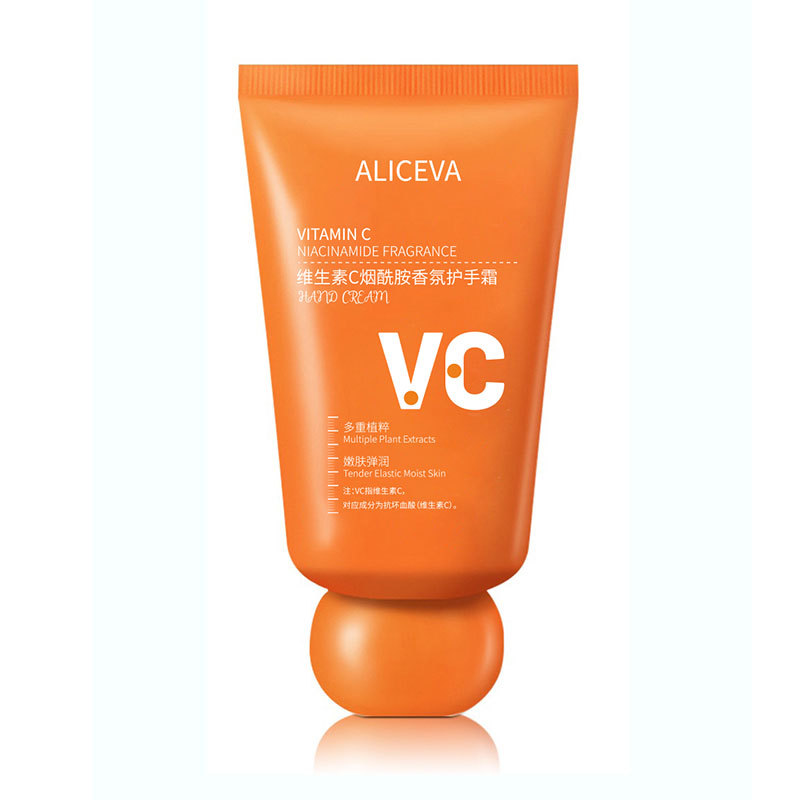 ALICEVA vitamina C nicotinamida perfume crema de manos hidratante no grasa humectante aclarante color de la piel fabricante