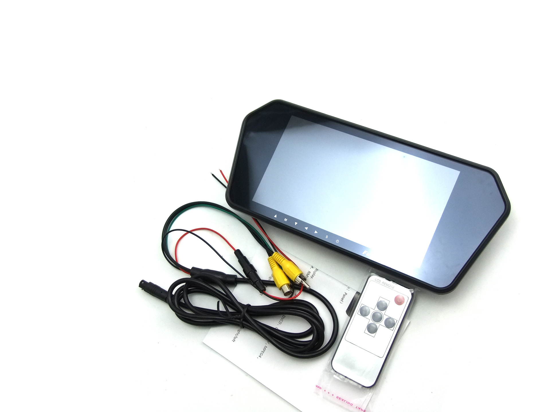 4.3inch 5inch 7inch Car Rearview Mirror Monitor with Dual Av Video Input for Reversing, with Mp5 Function