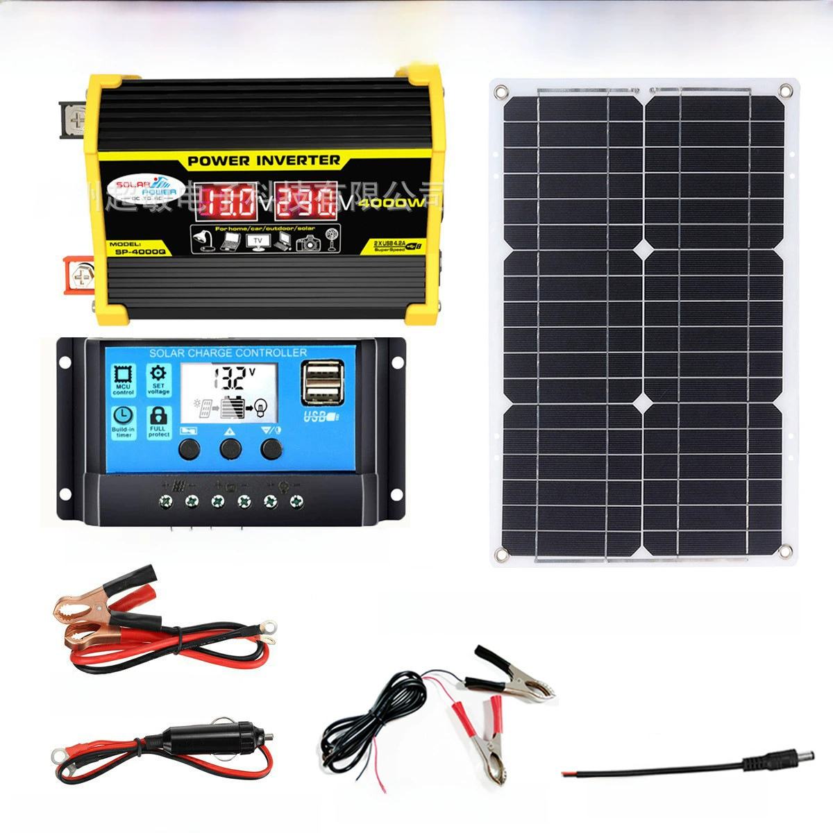 Smart controller solar-powered, 12v, 220v, 110v
