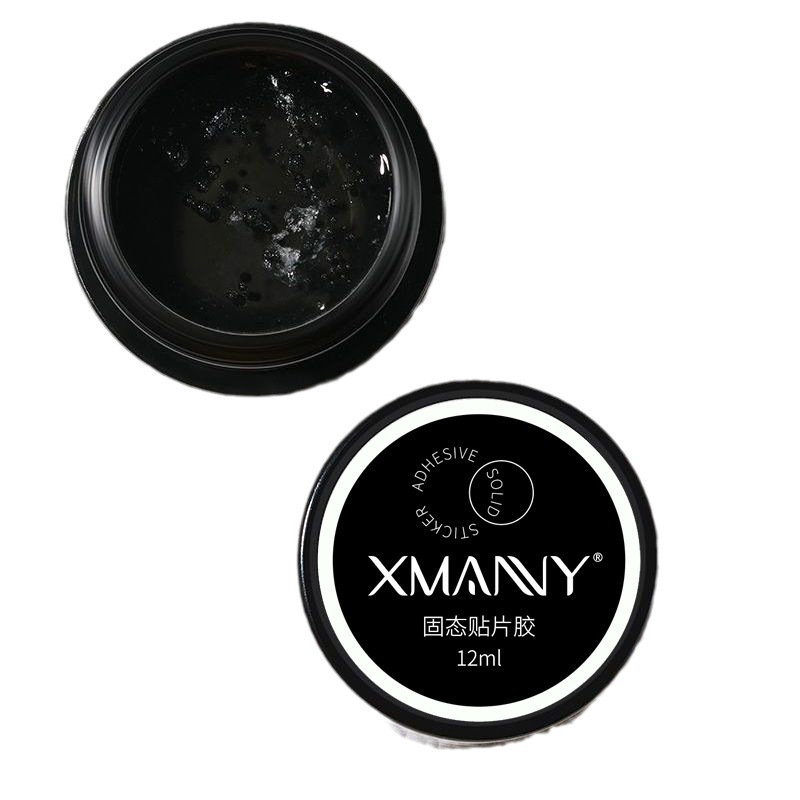 Parche de alta viscosidad adhesivo de larga duración hoja de uñas firme parche adhesivo sólido adhesivo de diamante desgaste adhesivo salón de uñas especial