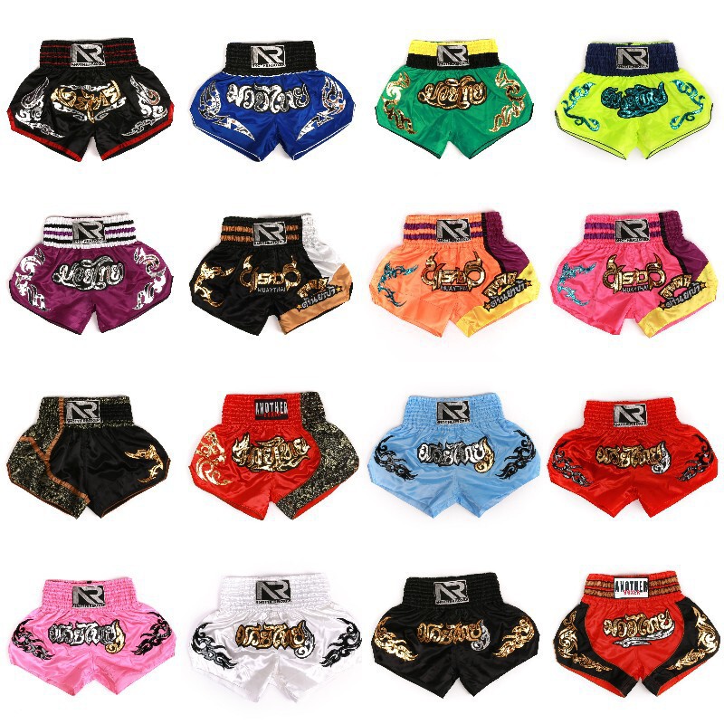 Professional Muay Thai Shorts Men's and Women's Sanda Suit Boxing Pants Genuine Fighting Training Suit Fighting Spot