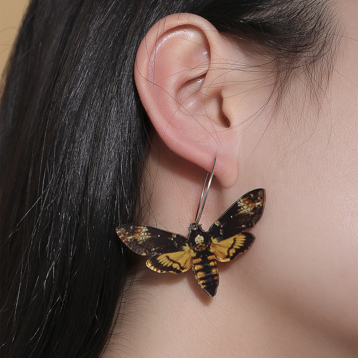 Fashion Butterfly Arylic Earrings 1 Pair display picture 2
