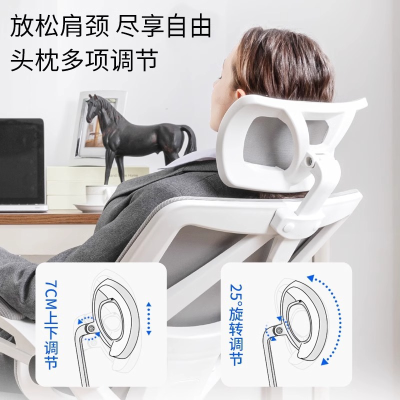 Silla de computadora, protección ergonómica de la cintura, hogar, cómodo juego sedentario, silla de deportes electrónicos, silla de aprendizaje, silla de respaldo para sala de reuniones