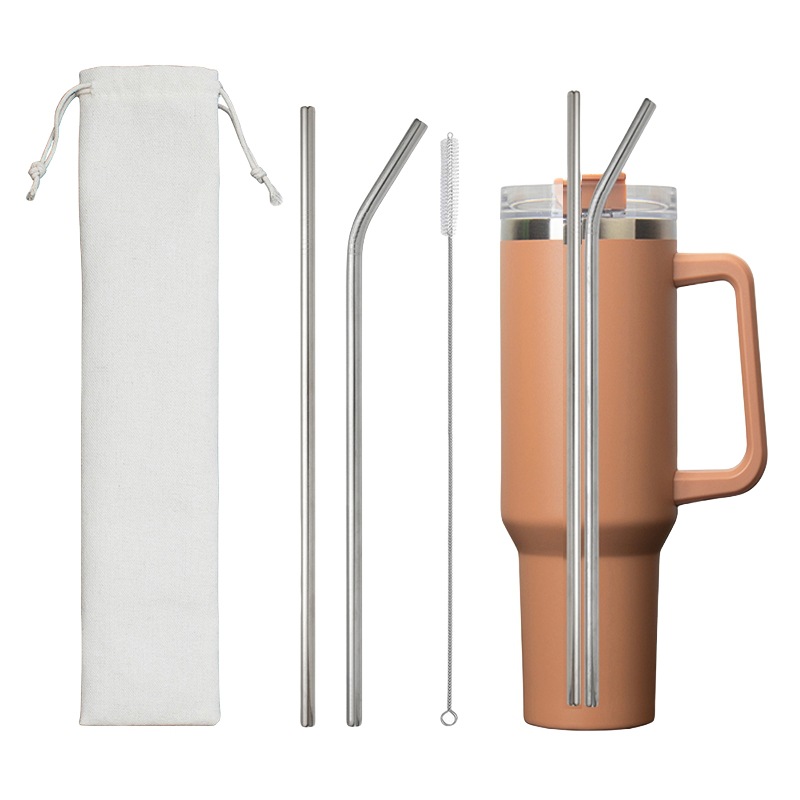 Straw, storage system, set stainless steel, Amazon, 40 oz