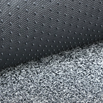 16-18mm Large Roll Carpet Mat for Universal Foot Pad - black-gray-17mm-thick-nail-bottom-159mroll
