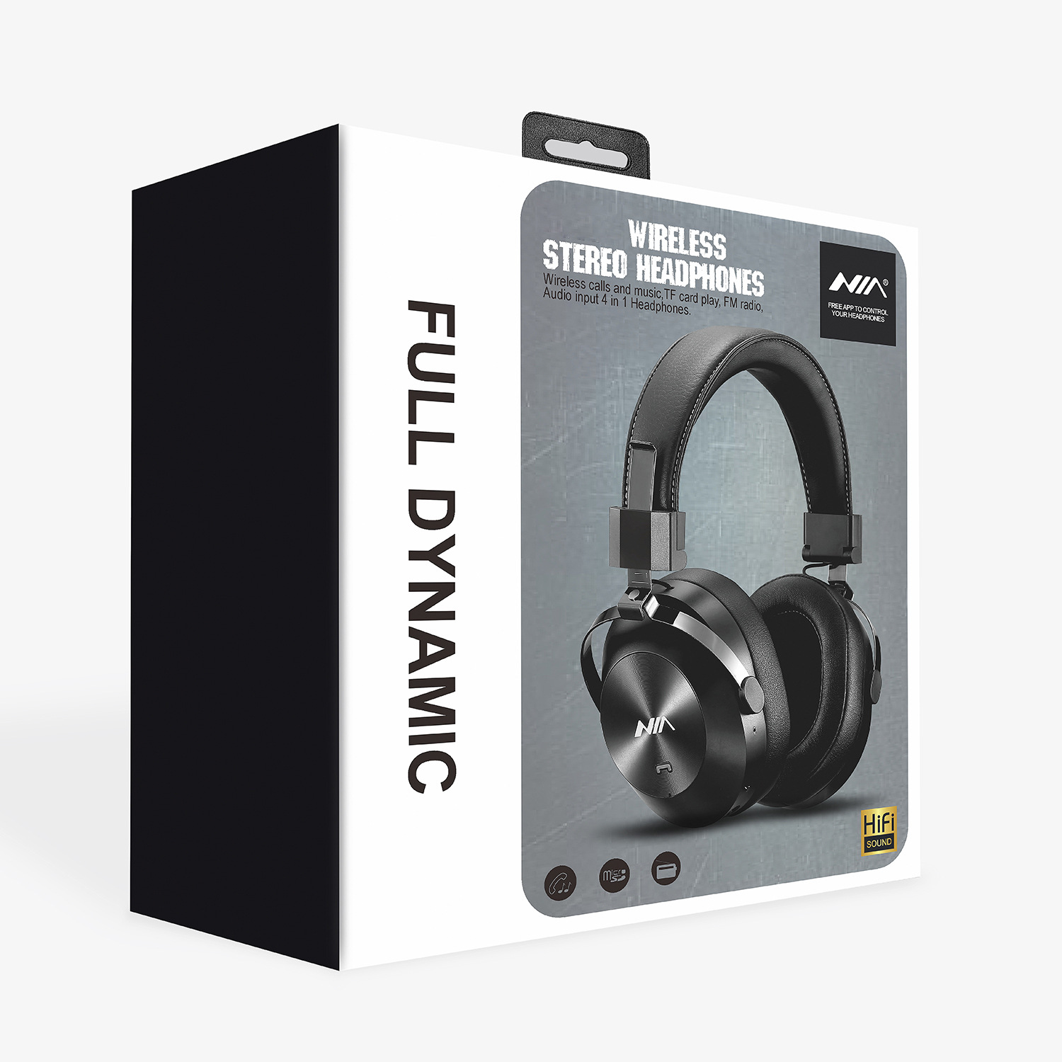 Auriculares enchufables de la tarjeta de radio de Bluetooth del auricular de Las auriculares de NIA X9 cuatro adentro