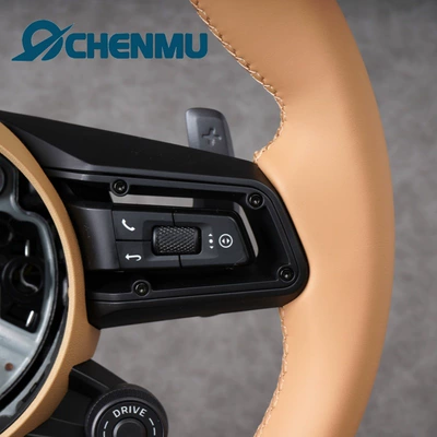 new beige steering wheel, Steering wheel